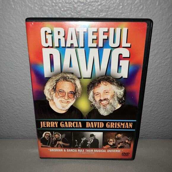 Dvd Used Grateful Dawg Columbia Grateful Dead Jerry Garcia David Grisman Dawg - Picture 1 of 5